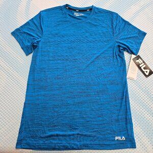 Fila Essentials Men's Blue Lightweight Short Sleeve T-Shirt Size Medium
